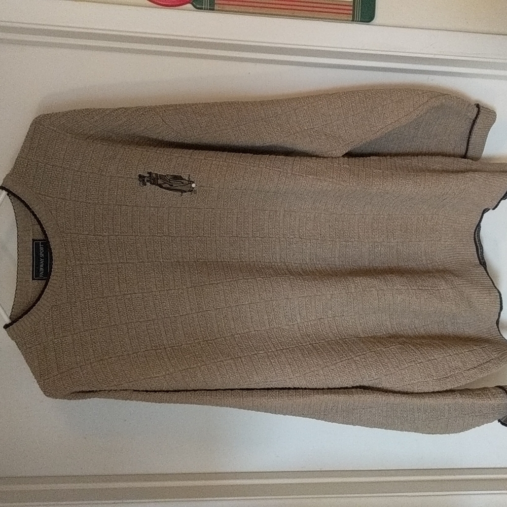 Golf bag XL tan Fairway Sports Sweater